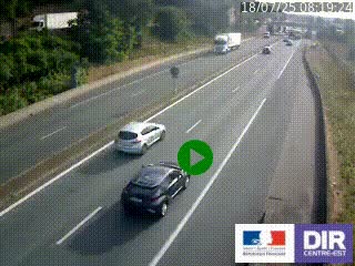 <h2>Caméra autoroutière sur l'A47 à hauteur de Givors, a proximité de Lyon. La webcam est orientée vers Lyon</h2>