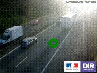 <h2>Caméra autoroutière sur l'A47 à hauteur de Givors, a proximité de Lyon. La webcam est orientée vers Lyon</h2>