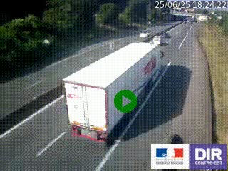 <h2>Caméra autoroutière sur l'A47 à hauteur de Givors, a proximité de Lyon. La webcam est orientée vers Lyon</h2>