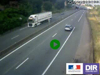 <h2>Caméra autoroutière sur l'A47 à hauteur de Givors, a proximité de Lyon. La webcam est orientée vers Lyon</h2>