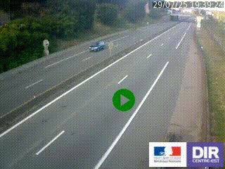 <h2>Caméra autoroutière sur l'A47 à hauteur de Givors, a proximité de Lyon. La webcam est orientée vers Lyon</h2>