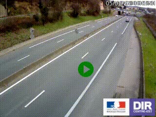 <h2>Caméra autoroutière sur l'A47 à hauteur de Givors, a proximité de Lyon. La webcam est orientée vers Lyon</h2>