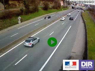 <h2>Caméra autoroutière sur l'A47 à hauteur de Givors, a proximité de Lyon. La webcam est orientée vers Lyon</h2>