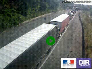 <h2>Caméra autoroutière sur l'A47 à hauteur de Givors, a proximité de Lyon. La webcam est orientée vers Lyon</h2>