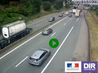 <h2>Caméra autoroutière sur l'A47 à hauteur de Givors, a proximité de Lyon. La webcam est orientée vers Lyon</h2>