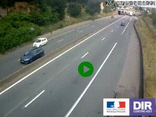 <h2>Caméra autoroutière sur l'A47 à hauteur de Givors, a proximité de Lyon. La webcam est orientée vers Lyon</h2>
