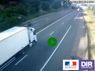 <h2>Caméra autoroutière sur l'A47 à hauteur de Givors, a proximité de Lyon. La webcam est orientée vers Lyon</h2>