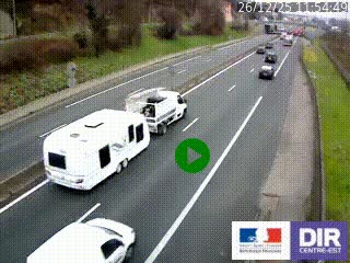 <h2>Caméra autoroutière sur l'A47 à hauteur de Givors, a proximité de Lyon. La webcam est orientée vers Lyon</h2>