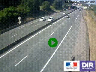 <h2>Caméra autoroutière sur l'A47 à hauteur de Givors, a proximité de Lyon. La webcam est orientée vers Lyon</h2>