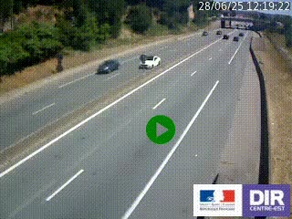 <h2>Caméra autoroutière sur l'A47 à hauteur de Givors, a proximité de Lyon. La webcam est orientée vers Lyon</h2>
