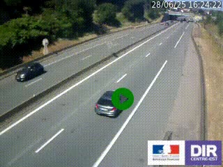 <h2>Caméra autoroutière sur l'A47 à hauteur de Givors, a proximité de Lyon. La webcam est orientée vers Lyon</h2>