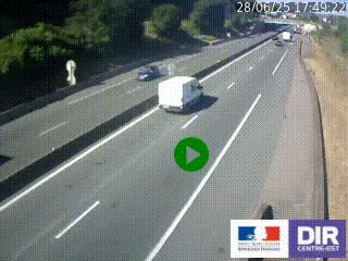 <h2>Caméra autoroutière sur l'A47 à hauteur de Givors, a proximité de Lyon. La webcam est orientée vers Lyon</h2>