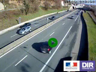 <h2>Caméra autoroutière sur l'A47 à hauteur de Givors, a proximité de Lyon. La webcam est orientée vers Lyon</h2>
