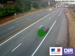 <h2>Caméra autoroutière sur l'A47 à hauteur de Givors, a proximité de Lyon. La webcam est orientée vers Lyon</h2>