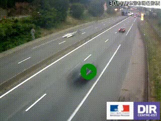 <h2>Caméra autoroutière sur l'A47 à hauteur de Givors, a proximité de Lyon. La webcam est orientée vers Lyon</h2>