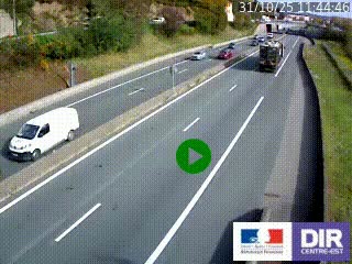<h2>Caméra autoroutière sur l'A47 à hauteur de Givors, a proximité de Lyon. La webcam est orientée vers Lyon</h2>