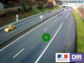 <h2>Caméra autoroutière sur l'A47 à hauteur de Givors, a proximité de Lyon. La webcam est orientée vers Lyon</h2>