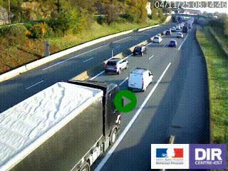 <h2>Caméra autoroutière sur l'A47 à hauteur de Givors, a proximité de Lyon. La webcam est orientée vers Lyon</h2>