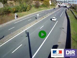 <h2>Caméra autoroutière sur l'A47 à hauteur de Givors, a proximité de Lyon. La webcam est orientée vers Lyon</h2>