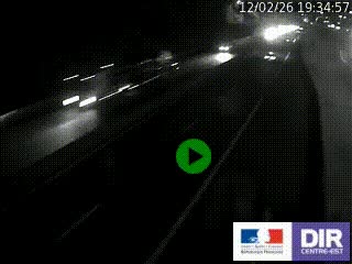 <h2>Caméra autoroutière sur l'A47 à hauteur de Givors, a proximité de Lyon. La webcam est orientée vers Lyon</h2>