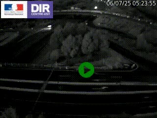 <h2>Webcam traffic à Grenoble-sud sur l'autoroute A480. Vue orientée vers l'entrée et la sortie de Grenoble</h2>
