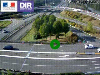 <h2>Webcam traffic à Grenoble-sud sur l'autoroute A480. Vue orientée vers l'entrée et la sortie de Grenoble</h2>