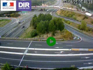 <h2>Webcam traffic à Grenoble-sud sur l'autoroute A480. Vue orientée vers l'entrée et la sortie de Grenoble</h2>