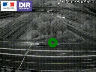 <h2>Webcam traffic à Grenoble-sud sur l'autoroute A480. Vue orientée vers l'entrée et la sortie de Grenoble</h2>
