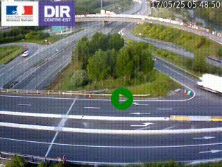 <h2>Webcam traffic à Grenoble-sud sur l'autoroute A480. Vue orientée vers l'entrée et la sortie de Grenoble</h2>
