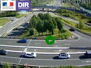 <h2>Webcam traffic à Grenoble-sud sur l'autoroute A480. Vue orientée vers l'entrée et la sortie de Grenoble</h2>