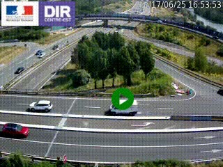 <h2>Webcam traffic à Grenoble-sud sur l'autoroute A480. Vue orientée vers l'entrée et la sortie de Grenoble</h2>