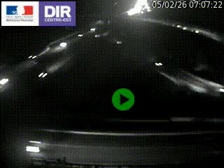 <h2>Webcam traffic à Grenoble-sud sur l'autoroute A480. Vue orientée vers l'entrée et la sortie de Grenoble</h2>