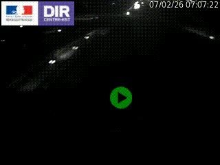 <h2>Webcam traffic à Grenoble-sud sur l'autoroute A480. Vue orientée vers l'entrée et la sortie de Grenoble</h2>