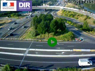 <h2>Webcam traffic à Grenoble-sud sur l'autoroute A480. Vue orientée vers l'entrée et la sortie de Grenoble</h2>