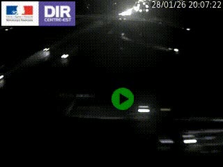 <h2>Webcam traffic à Grenoble-sud sur l'autoroute A480. Vue orientée vers l'entrée et la sortie de Grenoble</h2>