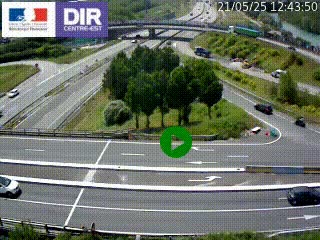 <h2>Webcam traffic à Grenoble-sud sur l'autoroute A480. Vue orientée vers l'entrée et la sortie de Grenoble</h2>