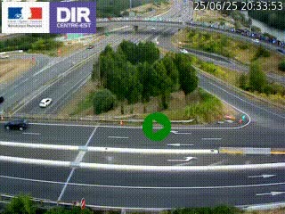 <h2>Webcam traffic à Grenoble-sud sur l'autoroute A480. Vue orientée vers l'entrée et la sortie de Grenoble</h2>