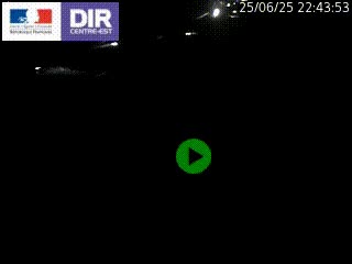 <h2>Webcam traffic à Grenoble-sud sur l'autoroute A480. Vue orientée vers l'entrée et la sortie de Grenoble</h2>