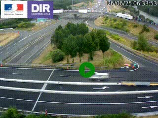 <h2>Webcam traffic à Grenoble-sud sur l'autoroute A480. Vue orientée vers l'entrée et la sortie de Grenoble</h2>