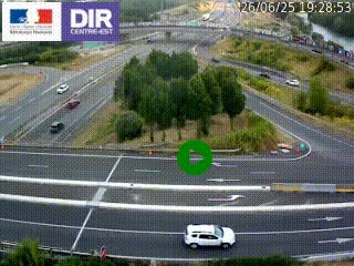 <h2>Webcam traffic à Grenoble-sud sur l'autoroute A480. Vue orientée vers l'entrée et la sortie de Grenoble</h2>