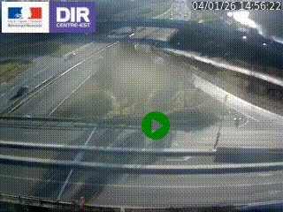 <h2>Webcam traffic à Grenoble-sud sur l'autoroute A480. Vue orientée vers l'entrée et la sortie de Grenoble</h2>