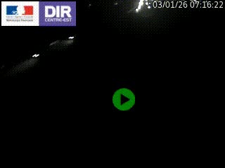 <h2>Webcam traffic à Grenoble-sud sur l'autoroute A480. Vue orientée vers l'entrée et la sortie de Grenoble</h2>