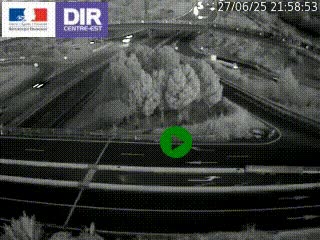 <h2>Webcam traffic à Grenoble-sud sur l'autoroute A480. Vue orientée vers l'entrée et la sortie de Grenoble</h2>