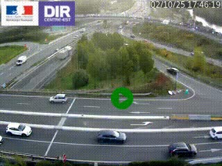 <h2>Webcam traffic à Grenoble-sud sur l'autoroute A480. Vue orientée vers l'entrée et la sortie de Grenoble</h2>