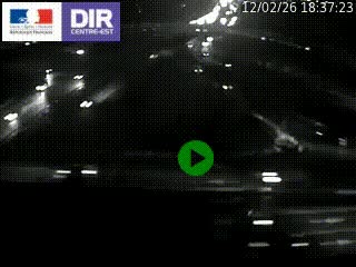 <h2>Webcam traffic à Grenoble-sud sur l'autoroute A480. Vue orientée vers l'entrée et la sortie de Grenoble</h2>