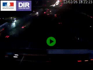 <h2>Webcam traffic à Grenoble-sud sur l'autoroute A480. Vue orientée vers l'entrée et la sortie de Grenoble</h2>