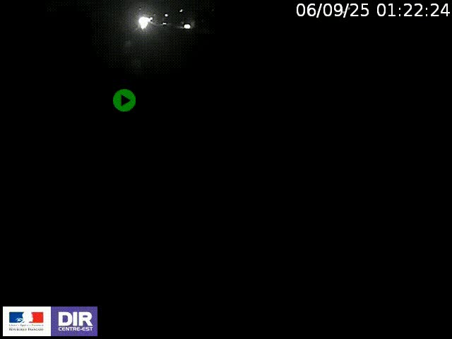 <h2>Webcam à Bron sur l'A43 à la jonction avec le boulevard périphérique de Lyon (D383). Vue orientée vers Lyon</h2>
