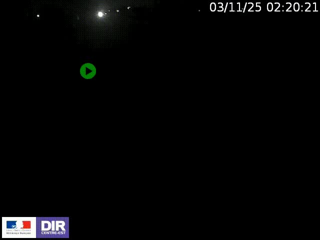 <h2>Webcam à Bron sur l'A43 à la jonction avec le boulevard périphérique de Lyon (D383). Vue orientée vers Lyon</h2>