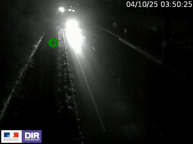 <h2>Webcam à Bron sur l'A43 à la jonction avec le boulevard périphérique de Lyon (D383). Vue orientée vers Lyon</h2>