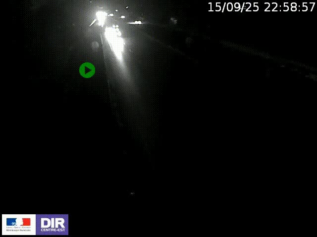 <h2>Webcam à Bron sur l'A43 à la jonction avec le boulevard périphérique de Lyon (D383). Vue orientée vers Lyon</h2>